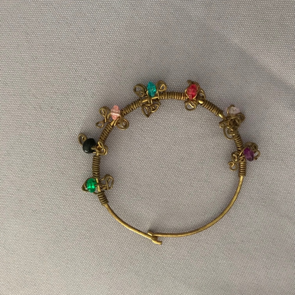 Handmade❣️Wire Beaded Bracelet - Picture 3 of 4